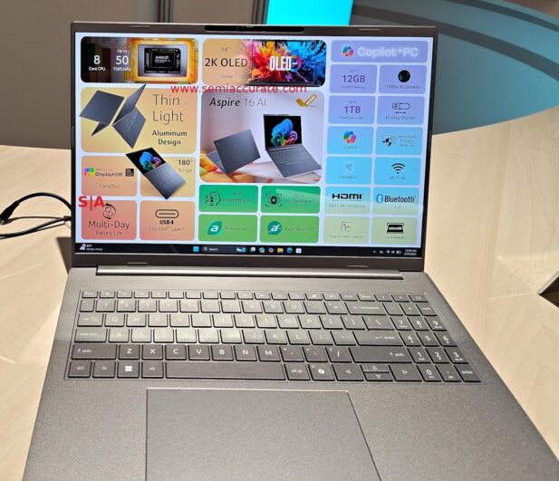 Acer Aspire 16 AI Laptop with AMD CPU