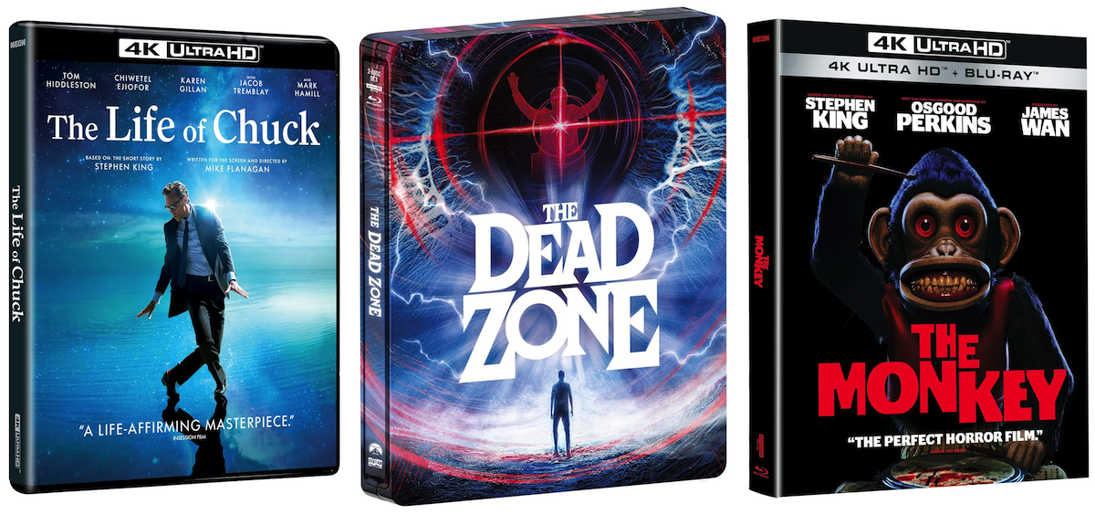 Stephen King movies - 2025 4K Blu-ray releases