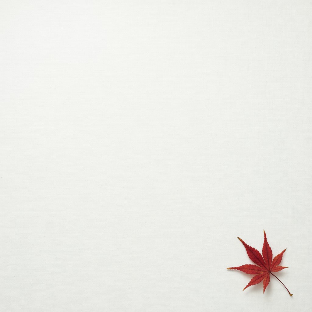 red maple leaf
